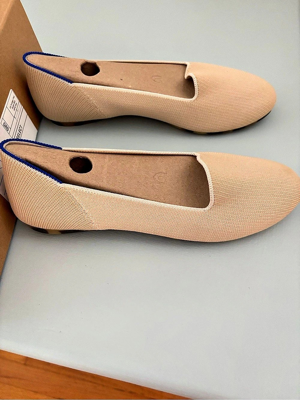 Rothy's The Lounge Loafer 8.5 in Sandstone New in Box